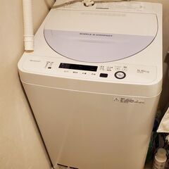 シャープ　洗濯機　さよならセール - ¥4,000 (門前仲町)
