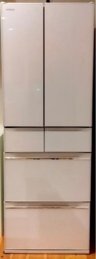 HITACHI 冷蔵庫・R-HW52J・2018年製　520L・美品中古