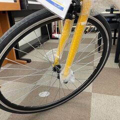 🚴1年保証!!未使用!! 21Technology(21テクノロジー) ロードバイク シマノ製14変速ギア イエロー🚴  