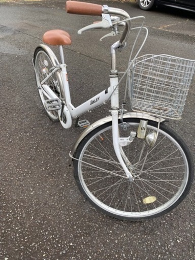 24インチ自転車　小学生から大人まで使用可能！(美品)