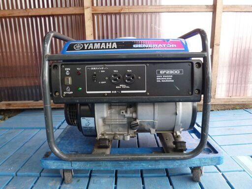 YAMAHA エンジン発電機/EF2300/品・本体のみ・60HZ・稼働品 YAMAHA エンジン発電機/EF2300/品・本体のみ・60HZ・稼働品