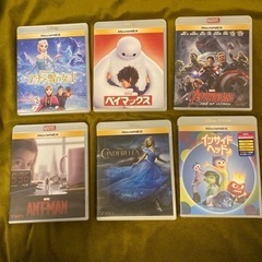 MovieNEX Disney+marvel作品6本セット