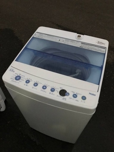 ET1356番⭐️ ハイアール電気洗濯機⭐️ 2018年式