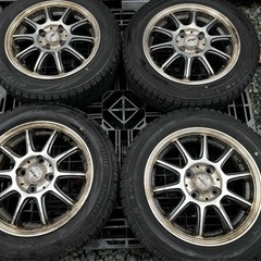 取り引き中！155/65R14 アルミホイールセット ブリヂストン VRX 2020年