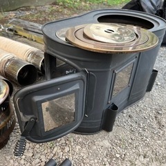 【終了/完全セット】ホンマ製作所薪ストーブAPS-48DX ブラック