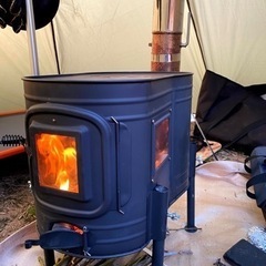 【終了/完全セット】ホンマ製作所薪ストーブAPS-48DX ブラック