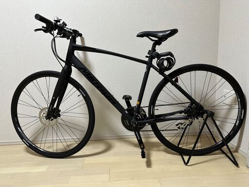 クロスバイク・2021モデル　MERIDA ( メリダ )  CROSSWAY300-D ( クロスウェイ ) マット ブラック ( グロッシー ブラック )