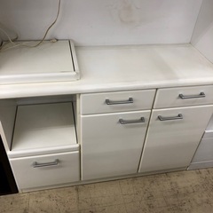 ☆大幅値下げ☆ 食器棚 レンジボード カップボード 