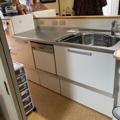 和骨董 重厚な1.5L南部あられ鉄瓶 鉄器 古物 骨董 茶道具 茶釜 菊/蓮摘み