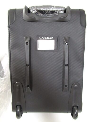 Cressi ダイビングギア キャリーバッグ  容量 50L 撥水加工ブラック 未使用品