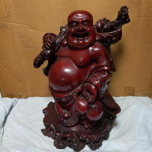 開運縁起木彫