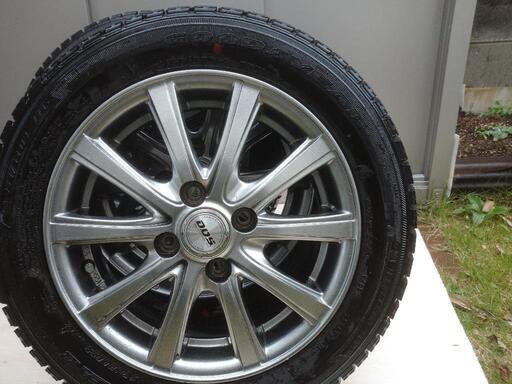 取り引き中】スタッドレスタイヤ 155/65R14 軽自動車