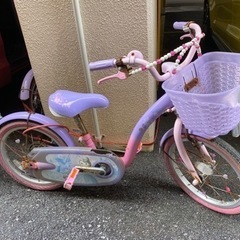 子ども用プリンセス自転車