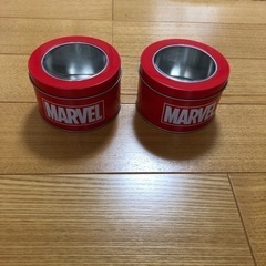 MARVEL  空き缶  2点セット