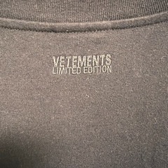 ヴェトモン ヘビーメタルTシャツ M オーバーサイズ