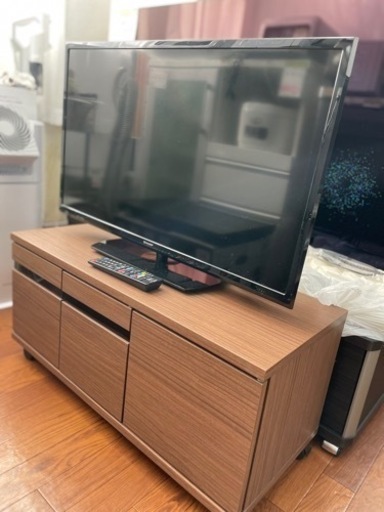 『2年保証』 送料・設置込み　液晶テレビ\u0026TVボード　32型　SHARP 2018年 液晶テレビ