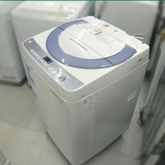 洗濯機 7.0kg 全自動 2016年製 SHARP ホワイト ES-T7085-A 縦型
