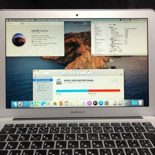 MacBook Air インチ Mid  MDJ/ACore i5搭載 / メモリー4GB
