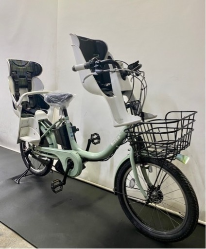関東全域送料無料 保証付き 電動自転車 ブリヂストン ビッケ2 20インチ 12.8ah 3人乗り パワフル