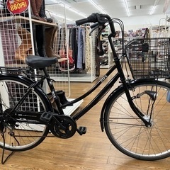 自転車　一般　黒　26インチ　TJ403