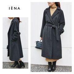 ＊美シルエット＊フリーサイズ＊IENA＊イエナ＊ロングコート＊