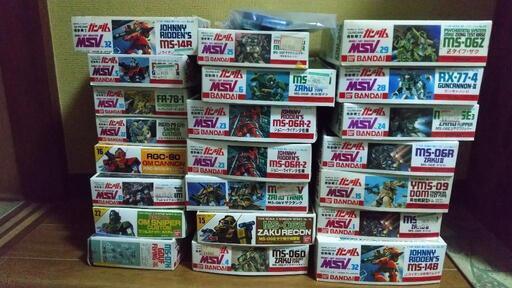 ガンプラ旧キットMSVセット(バラ売り不可)