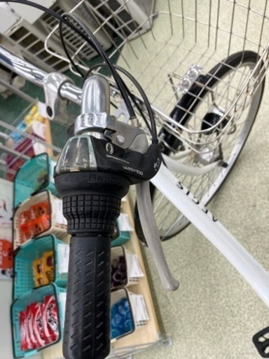 自転車　一般　★白　　TJ404