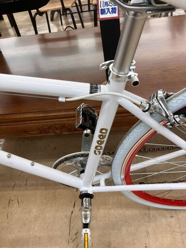 新品未使用 21テクノロジー 27インチ クロスバイク 小売 シマノ6段変速  