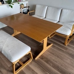 無印良品　リビングでもダイニングでもつかえるシリーズ5点セット