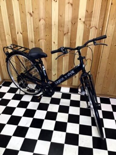 Legion v-style 27インチ自転車　6段変速・オートライト