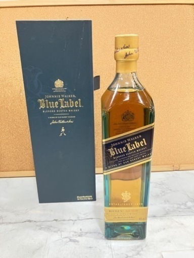 2/4値下げ致しました！⭐️未開栓⭐️ジョニーウォーカー ブルーラベル 750ml ウイスキー 40度 箱あり