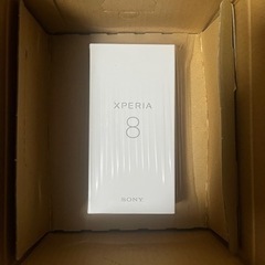 【新品未使用】Xperia 8 ブラック　SIMフリー