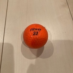 オレンジ ゴルフボール