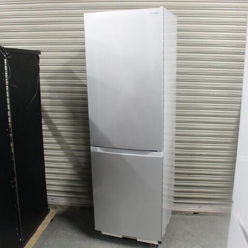T551)【高年式・美品】アイリスオーヤマ 2ドア 231L 2021年製 IRSN-23A-S 右開き ノンフロン冷凍冷蔵庫 自動霜取り