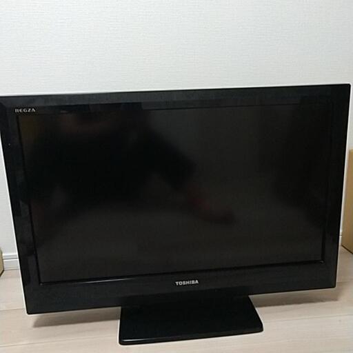 TOSHIBA 32型 REGZA 取り扱い説明書付き