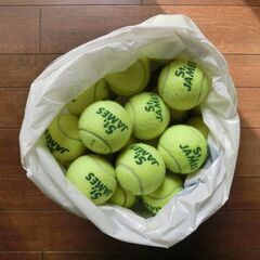 中古テニスボール（セントジェームズ製）60個