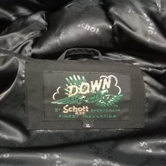 ショット　shott SCHOTT ダウンジャケット　ノースフェイス