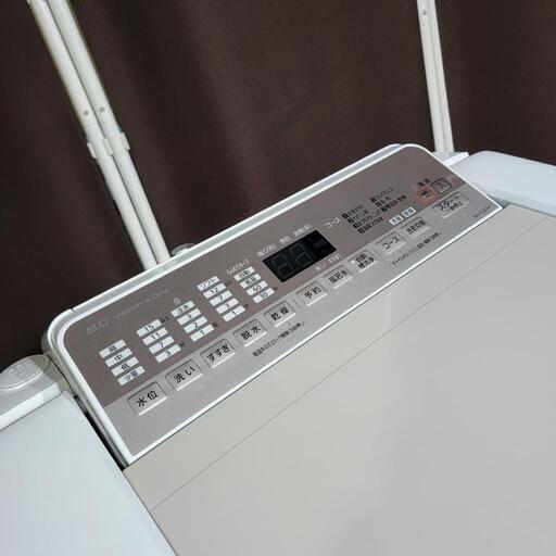 ‍♂️h0107売約済み❌2510‼️設置まで無料‼️高年式2019年製✨乾燥機能付き！Panasonic 洗濯8kg 乾燥4.5kg 洗濯機
