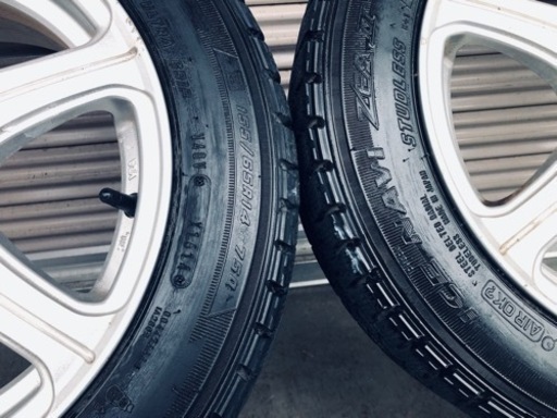 冬タイヤ 155/65R14 軽自動車コンパクトカー用アルミ付きスタッドレス4本組