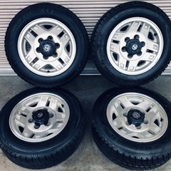 冬タイヤ 185/65R15 ランクル用アルミ付きスタッドレス ...