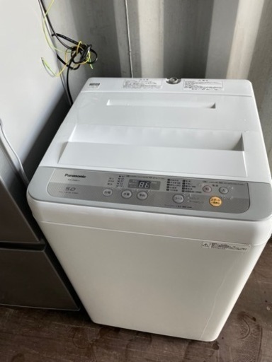 No.1584 Panasonic 5kg洗濯機 2018年製　近隣配送無料