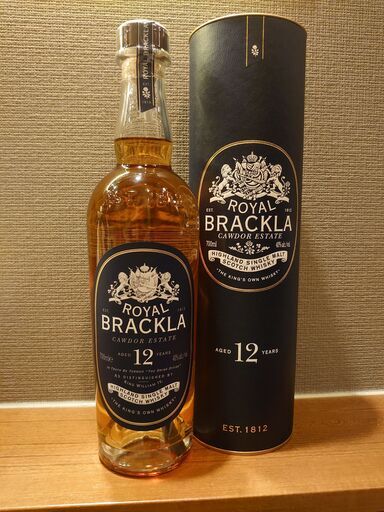  BRACKLA 12yo ロイヤル・ブラックラ 12年 700ml箱付き 新品
