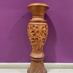 花瓶 花壺 木製