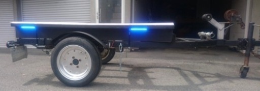 冬期最終値下げ】軽トレーラー、ゴムボート、二馬力エンジンセット