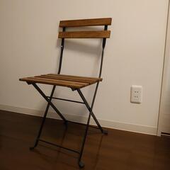 【受渡しの方決まりました】IKEA　折りたたみ椅子　TÄRNÖテルノー