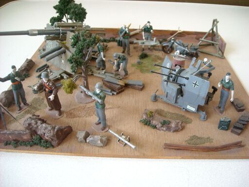独軍機甲師団ジオラマ