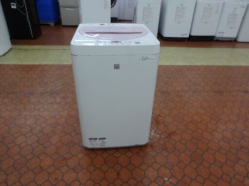 ID 317109　洗濯機シャープ　4.5K　サビ有　２０１６年製　ES-G4E3