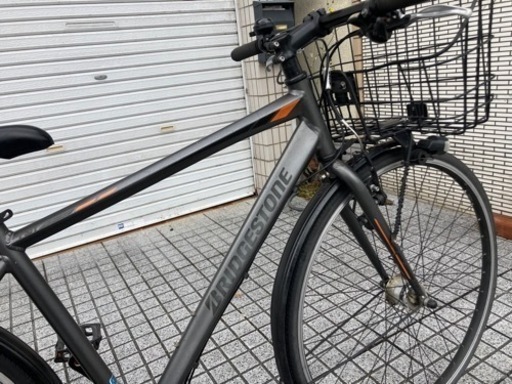 ブリヂストン】LEDオートライト クロスバイク 7段