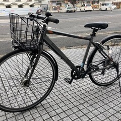 【クロスバイク】TB1 ブリヂストン製　27インチ　7段変速　LEDオートライト付　若林自転車　唐崎店　SALE中❗️