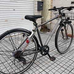 【クロスバイク】TB1 ブリヂストン製　27インチ　7段変速　LEDオートライト付　若林自転車　唐崎店　SALE中❗️